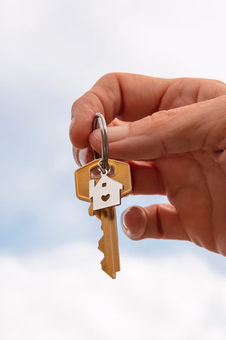 Abstract property investment concept